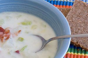 Irish potato soup recipe