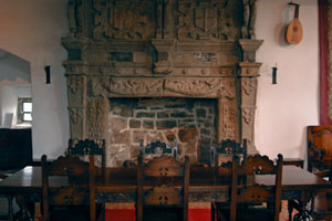 Donegal Castle fireplace